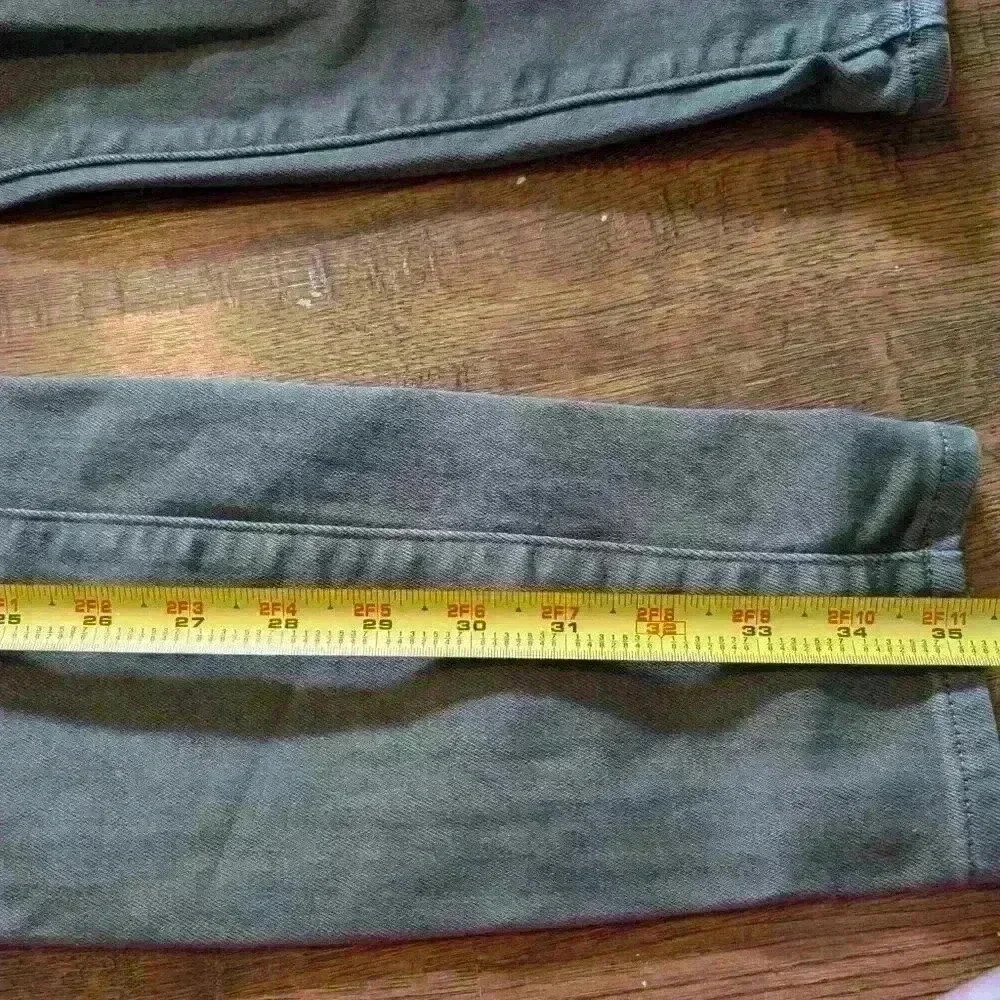 Rev town olive high rise skinny pant size 27 - Picture 3 of 4